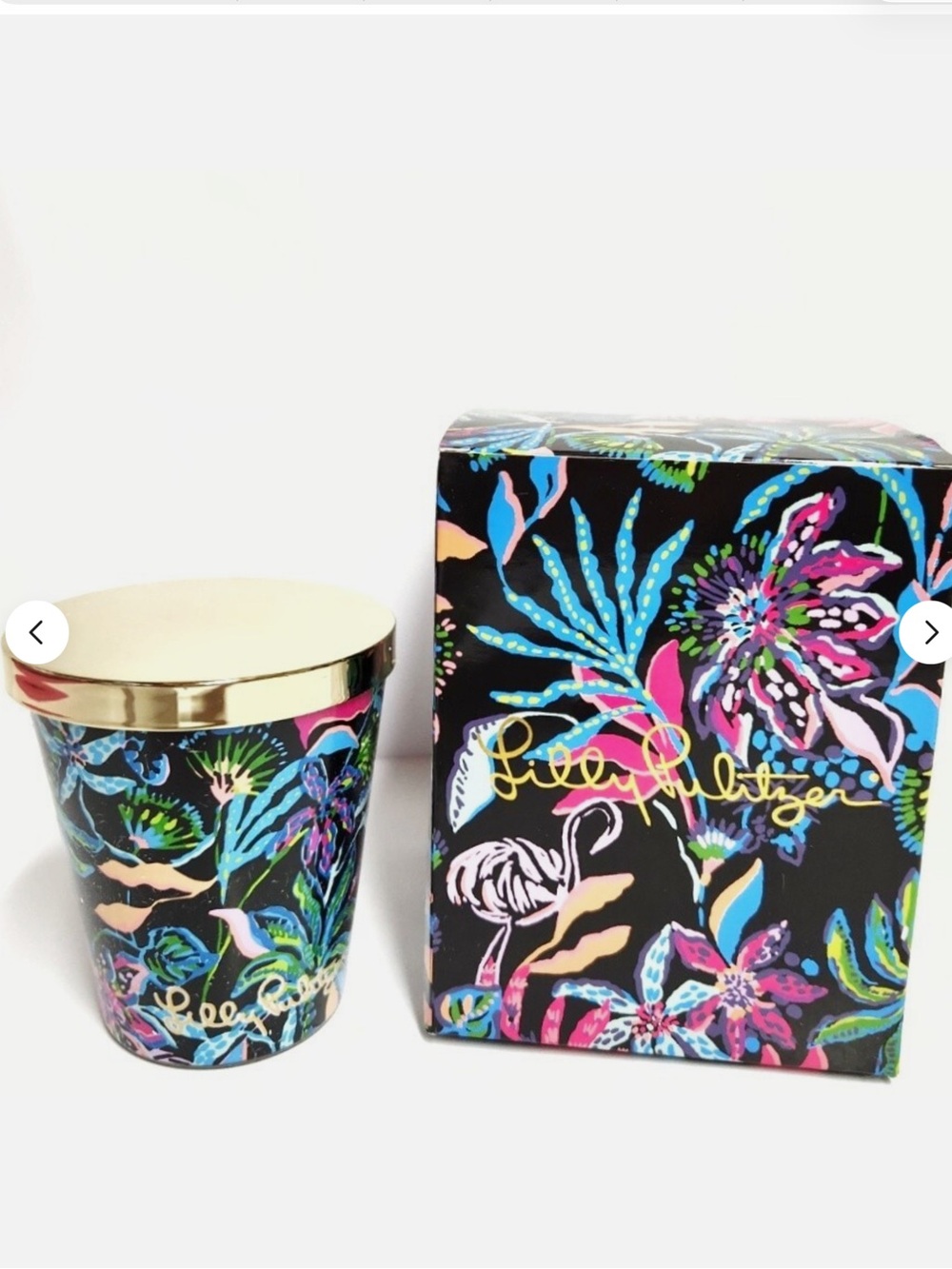 Lilly Pulitzer Onyx Paradise Candle